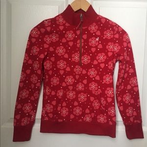 Old Navy Fleece Red Sweater